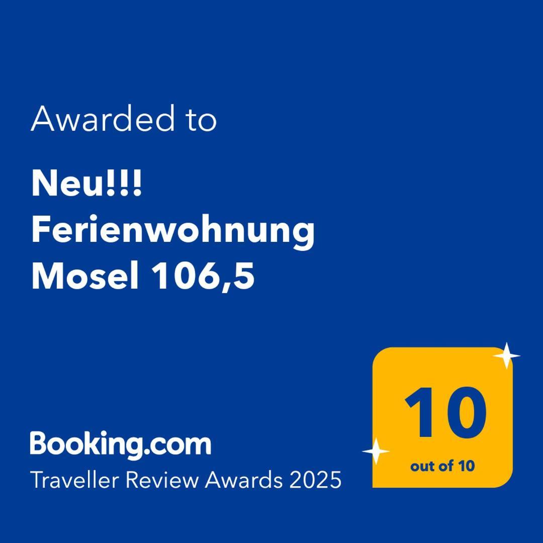 Neu!!! Ferienwohnung Mosel 106,5 Трабен-Трарбах Екстериор снимка